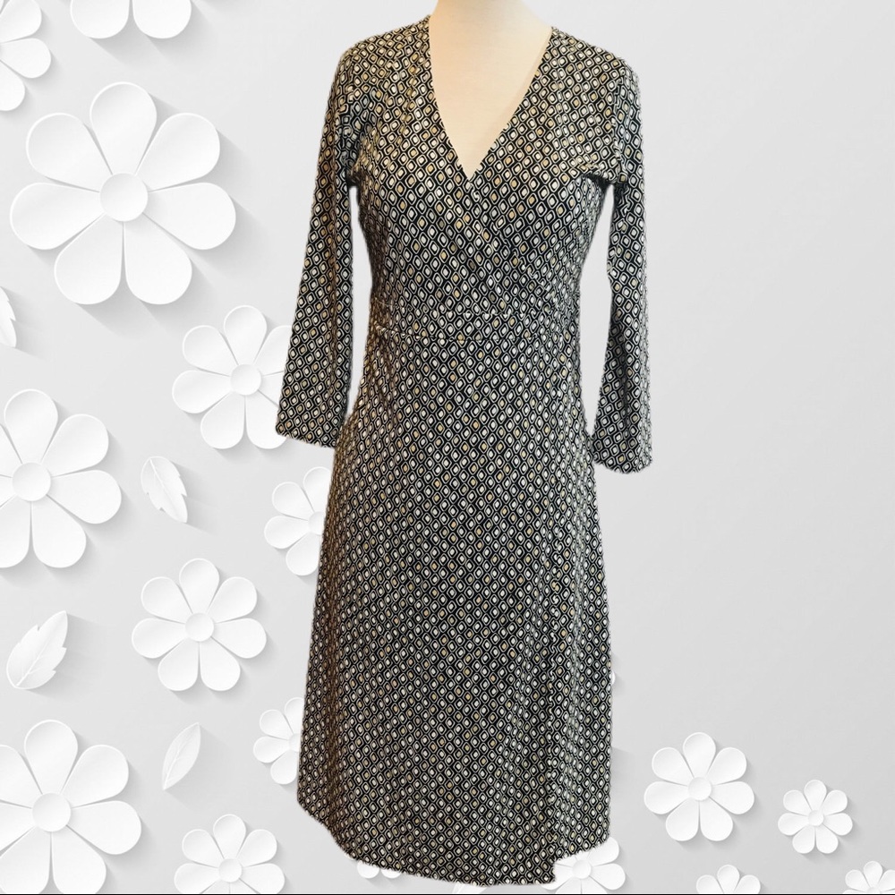 Sigrid Olsen Faux Wrap Dress